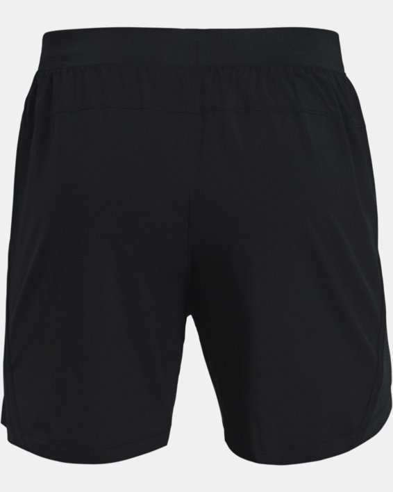 Herren UA Launch Run Shorts (13 cm), Black, pdpMainDesktop image number 7